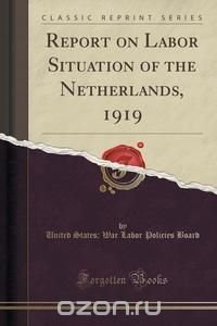 Report on Labor Situation of the Netherlands, 1919 (Classic Reprint)